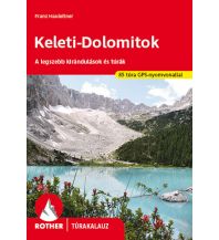 Hiking Guides Rother Túrakalauz Keleti-Dolomitok Bergverlag Rother