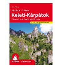 Hiking Guides Rother Túrakalauz Keleti-Kárpátok Bergverlag Rother