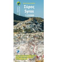 Hiking Maps Aegean Islands Anavasi Topo Islands 10.22, Sýros 1:25.000 Anavasi