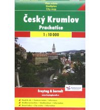 City Maps Freytag Prag Stadtplan - Český Krumlov/Krumau, Prachatice/Prachatitz 1:10.000 Shocart