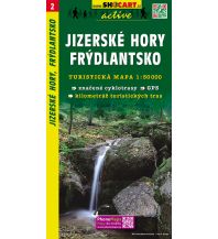 Hiking Maps Czech Republic SHOcart Wanderkarte 2, Jizerské Hory/Isergebirge, Frýdlantsko 1:50.000 Shocart