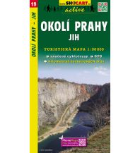 Hiking Maps Czech Republic SHOcart-Wanderkarte 19, Okolí Prahy - Jih/Süd 1:50.000 Shocart