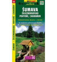 Hiking Maps Czech Republic SHOCart WK 34 Tschechien - Sumava - Zeleznorudsko 1:50.000 Shocart