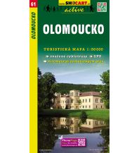 Hiking Maps Czech Republic SHOcart-Wanderkarte 61, Olomoucko 1:50.000 Shocart
