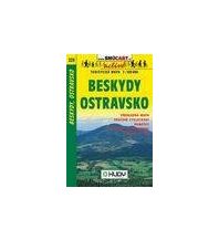 Cycling Maps SHOcart Tourist Map 223, Beskydy, Ostravsko 1:100.000 Shocart
