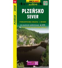 Hiking Maps Czech Republic SHOCart WK 14 Tschechien - Plzensko - Sever 1:50.000 Shocart