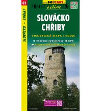 Wanderkarten Tschechien SHOCart WK 63 Tschechien - Slovacko - Chriby 1:50.000 Shocart