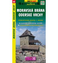 Wanderkarten Tschechien SHOCart WK 68 Tschechien - Moravska Brana - Oderske Vrchy 1:50.000 Shocart