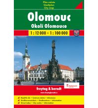 f&b City Maps f&b-Stadtplan Olomouc/Olmütz 1:12.000 Shocart