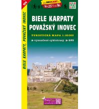 Wanderkarten Slowakei SHOcart Wanderkarte 1074, Biele Karpaty/Weiße Karpaten, Považský Inovec 1:50.000 Shocart