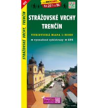 Wanderkarten Slowakei SHOcart Wanderkarte 1075, Strážovské vrchy, Trenčín 1:50.000 Shocart