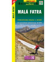 Hiking Maps Slovakia SHOcart Wanderkarte 1085, Malá Fatra/Kleine Fatra 1:50.000 Shocart