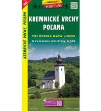 Wanderkarten Slowakei SHOcart Wanderkarte 1093, Kremnické vrchy/Kremnitzer Berge, Polana 1:50.000 Shocart
