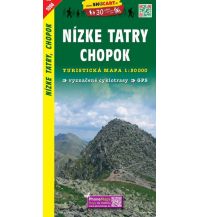 Hiking Maps Slovakia SHOcart Wanderkarte 1094, Nízke Tatry/Niedere Tatra, Chopok 1:50.000 Shocart