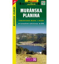 Hiking Maps Slovakia SHOcart Wanderkarte 1105, Muránska Planina 1:50.000 Shocart