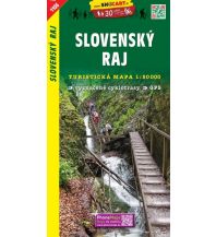 Wanderkarten Slowakei SHOcart Wanderkarte 1106, Slovenský Raj/Slowakisches Paradies 1:50.000 Shocart