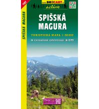 Wanderkarten Slowakei SHOcart Wanderkarte 1107, Spišská Magura/Zipser Magura 1:50.000 Shocart