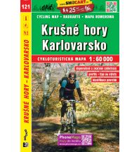 Cycling Maps Krusne hory, Karlovarsko 1:60.000 Shocart