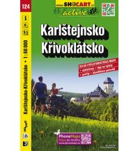 Cycling Maps SHOcart Cycling Map 124 Tschechien - Karlstejnsko, Krivoklatsko 1:60.000 Shocart