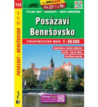 Cycling Maps Posazavi - Benesovsko 1:60.000 Shocart