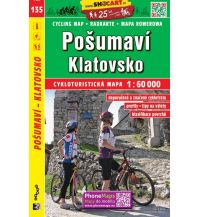 Cycling Maps Posumavi Klatovsko 1:60.000 Shocart