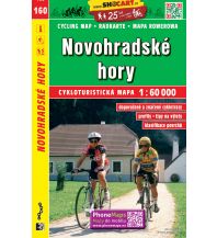 Cycling Maps SHOcart Cycling Map 160, Novohradské Hory 1:60.000 Shocart
