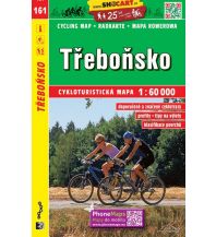 Cycling Maps SHOcart Radkarte 161, Třeboňsko 1:60.000 Shocart
