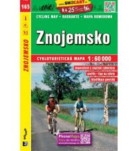 Radkarten SHOcart Cycling Map 165, Znojemsko 1:60.000 Shocart