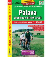 Cycling Maps SHOcart Radkarte 168, Pálava/Pollauer Berge, Lednicko-valtický areál 1:60.000 Shocart