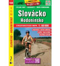 Radkarten SHOcart Cycling Map 169 - Slovacko Hodoninsko 1:60.000 Shocart