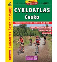 Cycling Maps SHOcart Cykloatlas/Radatlas Česko/Tschechien 1:75.000 Shocart