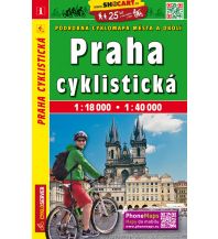 Radkarten SHOcart RK Tschechien, Praha cyklisticka 1:40.000/1:16.000 Shocart