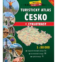 Wanderkarten Tschechien Touristische Wanderatlas Tschechien 1:50.000 SHOCart