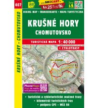 Hiking Maps Czech Republic 407 Krusne Hory 1:40.000 Shocart