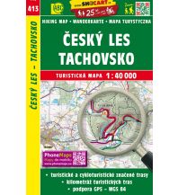 Wanderkarten Tschechien SHOCart WK 413 Tschechien - Cesky Les, Tachovsko 1:40.000 Shocart