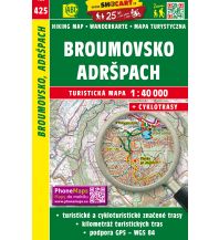 Wanderkarten Broumovsko, Adrspach 1:40.000 Shocart
