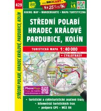 Wanderkarten Stredni Polabi, Hradec Kralove, Pardubice, Kolin 1:40.000 Shocart