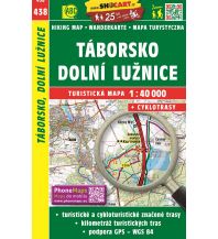 Hiking Maps Czech Republic SHOcart-Wanderkarte 438, Táborsko, Dolní Lužnice/Untere Lainsitz 1:40.000 Shocart