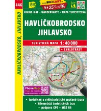 Hiking Maps Czech Republic SHOcart Wanderkarte 446, Havlíčkobrodsko, Jihlavsko 1:40.000 Shocart