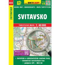Hiking Maps Czech Republic SHOcart WK 455 Tschechien - Svitavsko 1:40.000 Shocart