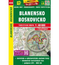 Wanderkarten Tschechien SHOCart WK 456 Tschechien - Blansko Boskovicko 1:40.000 Shocart