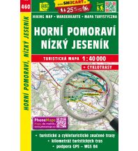 Wanderkarten Horni Pomoravi, Nizky Jesenik 1:40.000 Shocart
