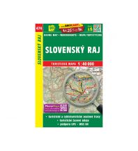 Hiking Maps Slovakia SHOcart Wanderkarte 474, Slovenský Raj/Slowakisches Paradies 1:40.000 Shocart