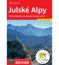 Hiking Guides Rother Turistický Průvodce Julské Alpy freytag & berndt Praha