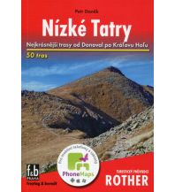 Wanderführer Rother Turistický průvodce Nízké Tatry/Niedere Tatra freytag & berndt Praha
