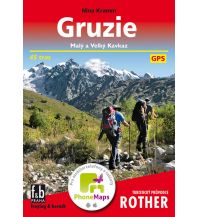 Hiking Guides Rother Turistický průvodce Gruzie/Georgien freytag & berndt Praha