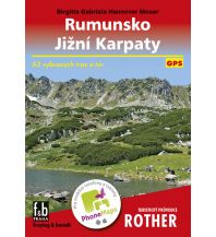 Wanderführer Rother Turistický průvodce Rumunsko - Jižní Karpaty freytag & berndt Praha