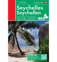Seychellen/Seychelles, Freizeitkarte 1:50.000 PHONEMAPS