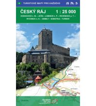 Hiking Maps Czech Republic Geodezie-Karte 4, Český raj / Böhmisches Paradies 1:25.000 Geodézie