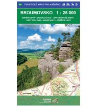Wanderkarten Tschechien Geodézie-Karte 60, Broumovsko/Braunauer Ländchen 1:25.000 Geodézie
